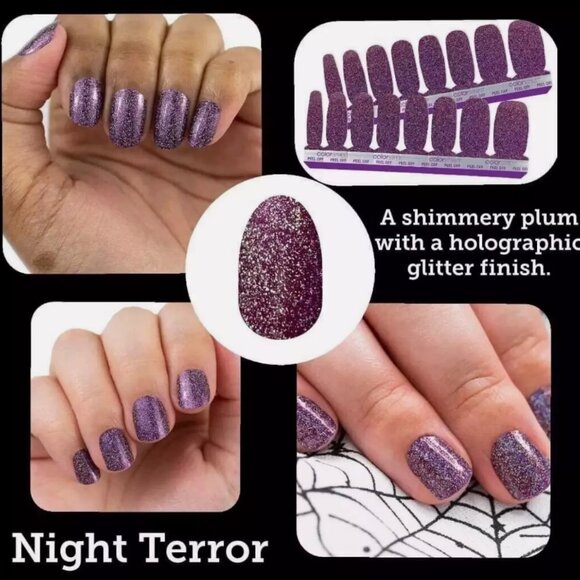 Color Street Nail Strips ~ Night Terror - Picture 2 of 4